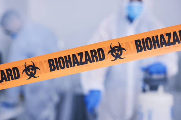 Professional Biohazard technician working in Meridian, ID